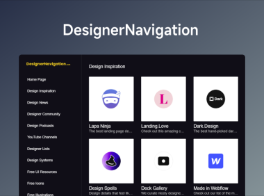 设计师必备的国外设计导航站